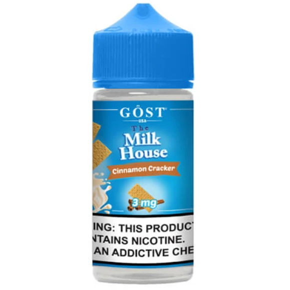 The Milk House by Gost Vapor Best Flavor Cinnamon Cracker