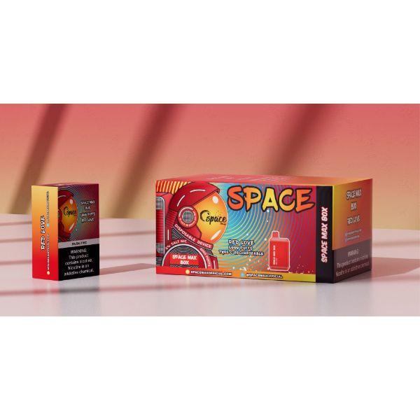 Space Max Box 6000 Puffs Disposable-10-Pack