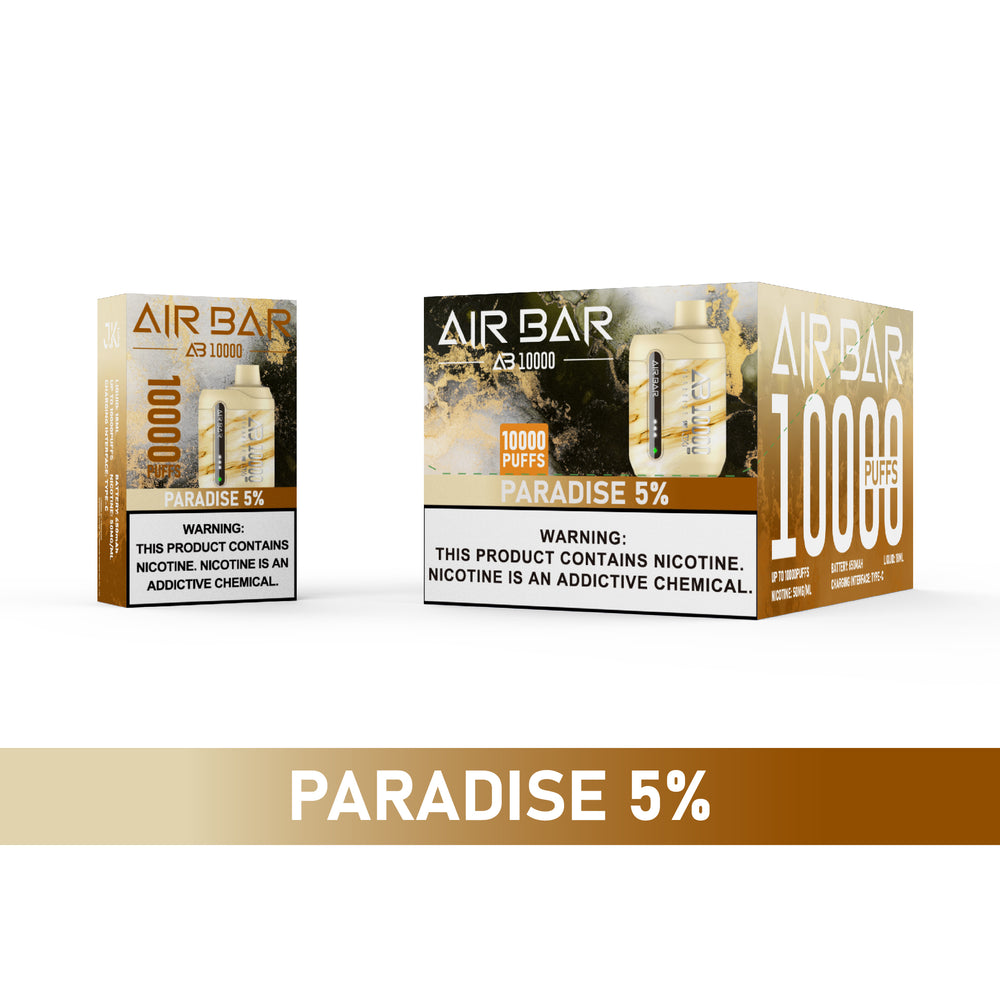 Air Bar AB10000 Disposable Vape 10-Pack Best Flavor Paradise