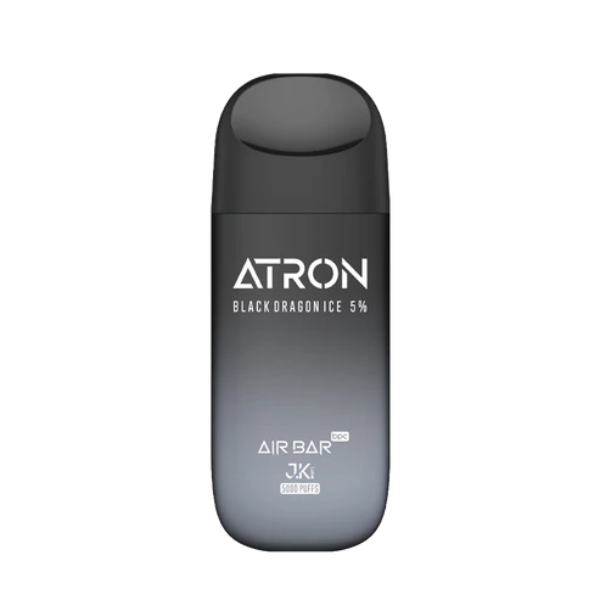 Best Deal Air Bar Atron 5000 Puffs Disposable Vape 10mL Black Dragon Ice