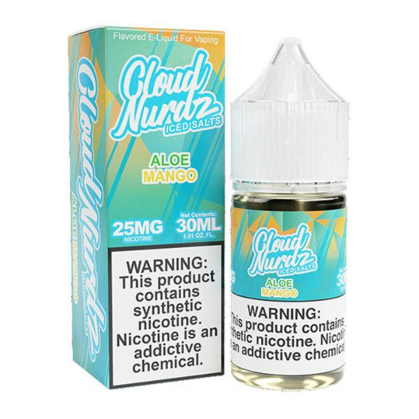 Best Deal Cloud Nurdz TFN Salts 30mL - Aloe Mango Iced