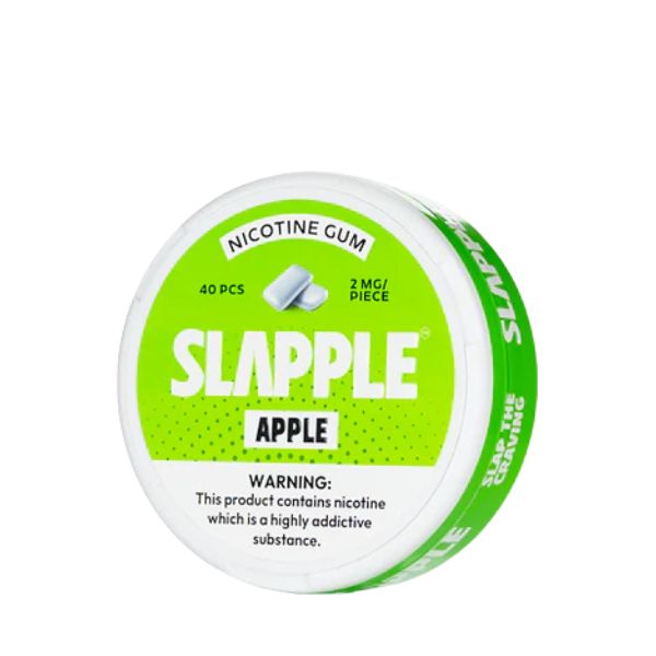 Slapple Nicotine Gum Apple