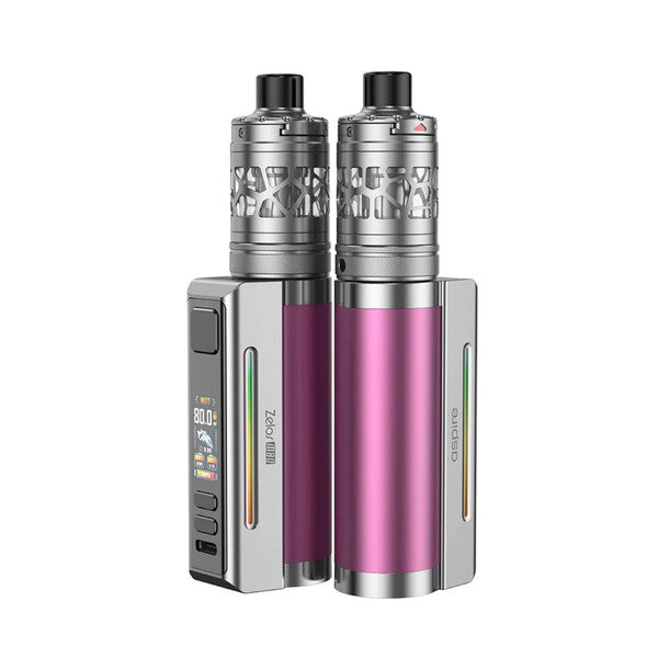 Best Deal Aspire Zelos M80 Starter Kit - Pink Silver