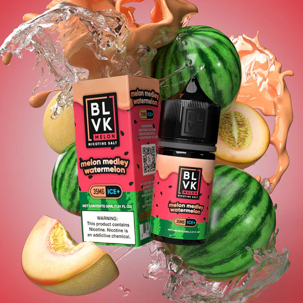 Best Deal BLVK Melon Vape Juice 30mL Melon Medley Watermelon