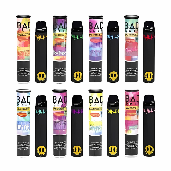 Best Flavors Bad Drip Synthetic Nicotine Disposable Vape 4mL 10 Pack