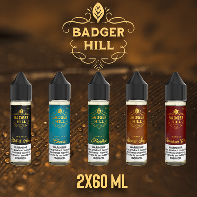 Best Flavors Badger Hill Reserve Vape Juice 2x60ML