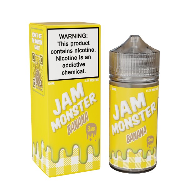 Jam Monster 100mL Vape Juice - Banana