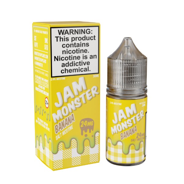 Jam Monster Salts 30ML Vape - Banana