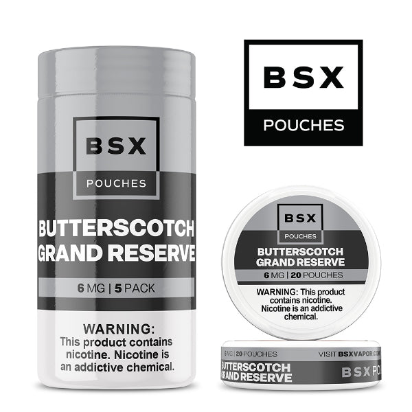 Basix Nicotine Pouches Butterscotch Grand Reserve