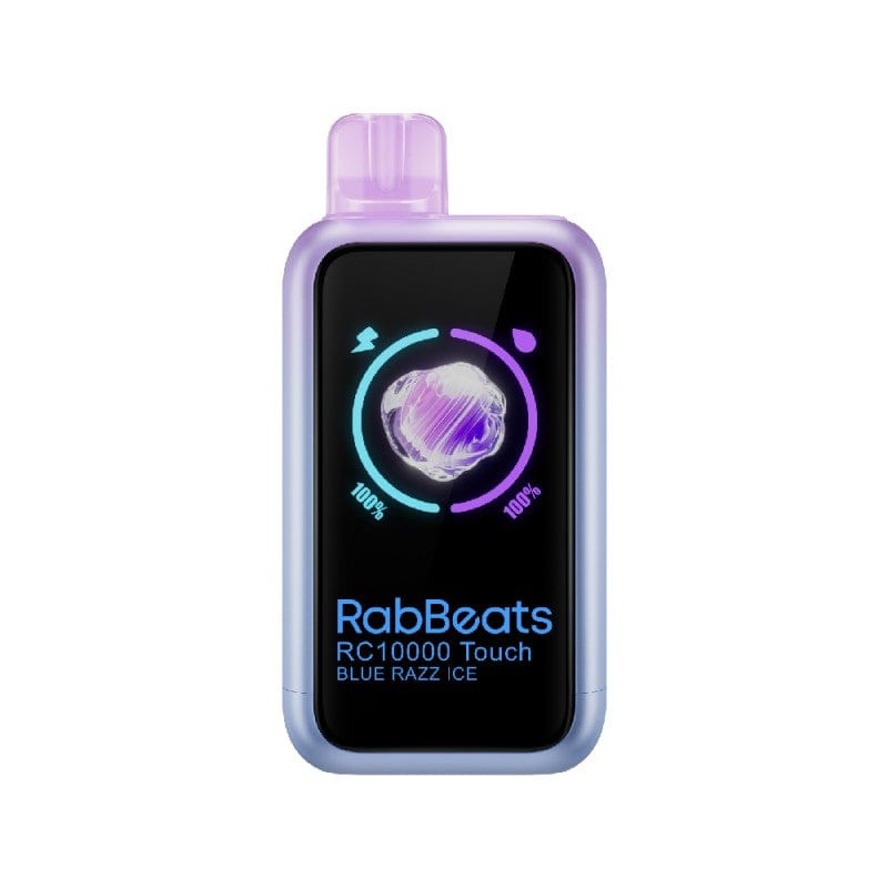RabBeats RC10000 TOUCH Disposable Vape Blue Razz Ice