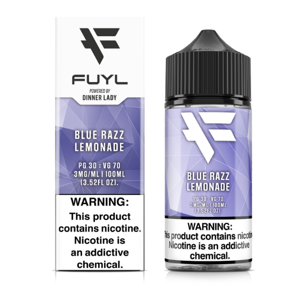 Best Deal FUYL by Dinner Lady 100mL E-liquid Vape Juice - Blue Razz Lemonade