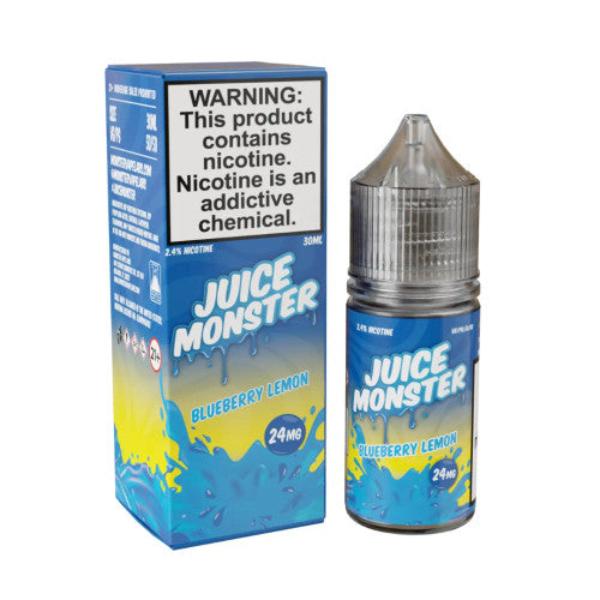 Juice Monster Salts 30mL Vape Juice Best Flavor Blueberry Lemon