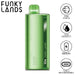 Best Deal Funky Lands Ti7000 Puffs Disposable Vape 17mL Blueberry Rose Mint