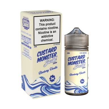 Best Deal Custard Monster Swirl Edition 100mL Vape Juice - Blueberry Vanilla