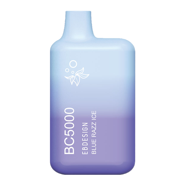 EB Designs BC5000 Disposable Vape 13mL Best Flavor Blue Razz Ice