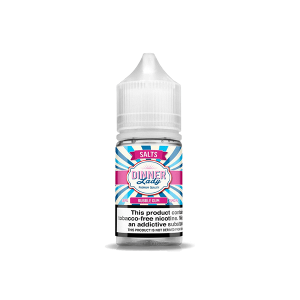 Best Deal Dinner Lady TFN Salt 30mL Vape Juice - Bubblegum 