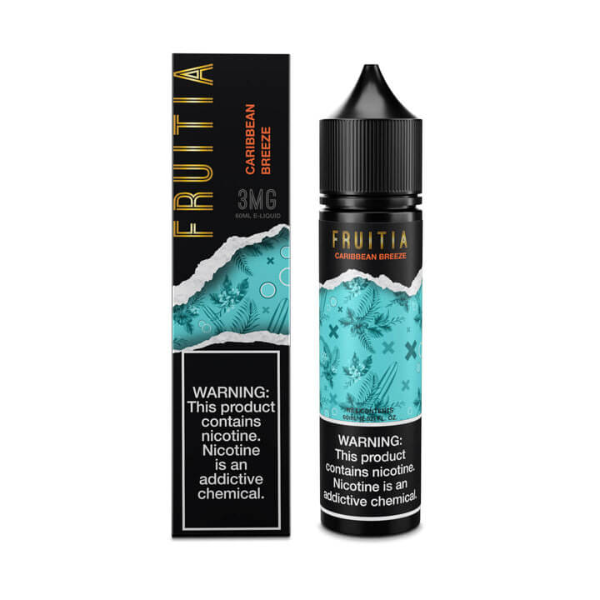 Best Deal Fruitia E-Liquid 60ML Vape Juice - Caribbean Breeze