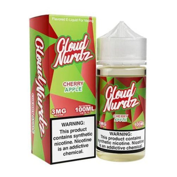 Cloud Nurdz TFN 100ML E-Liquid Cherry Apple