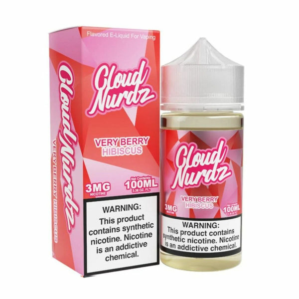 Cloud Nurdz TFN 100ML E-Liquid Very Berry Hibiscus