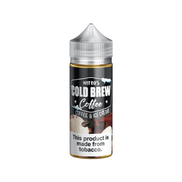 Nitro’s Cold Brew Coffee 100mL Vape Juice Best Flavors Coffee and ice cream