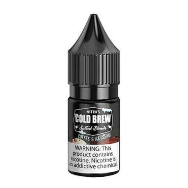 Nitros Cold Brew Salt 30mL Vape Juice Best Flavors Coffee and ice cream