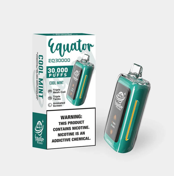 Best Deal Equator EQ30000 Rechargeable Disposable Vape 30ml Cool Mint