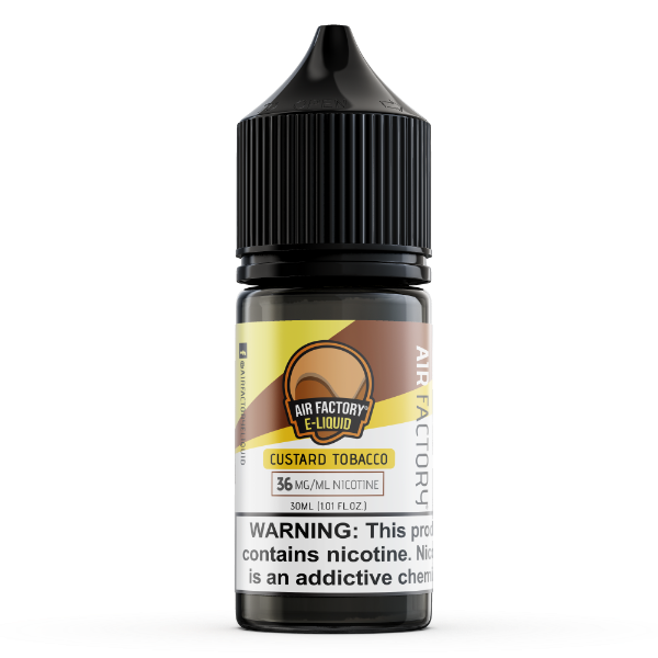 Best Deal Air Factory 30mL Salts Vape Juice - Custard Tobacco