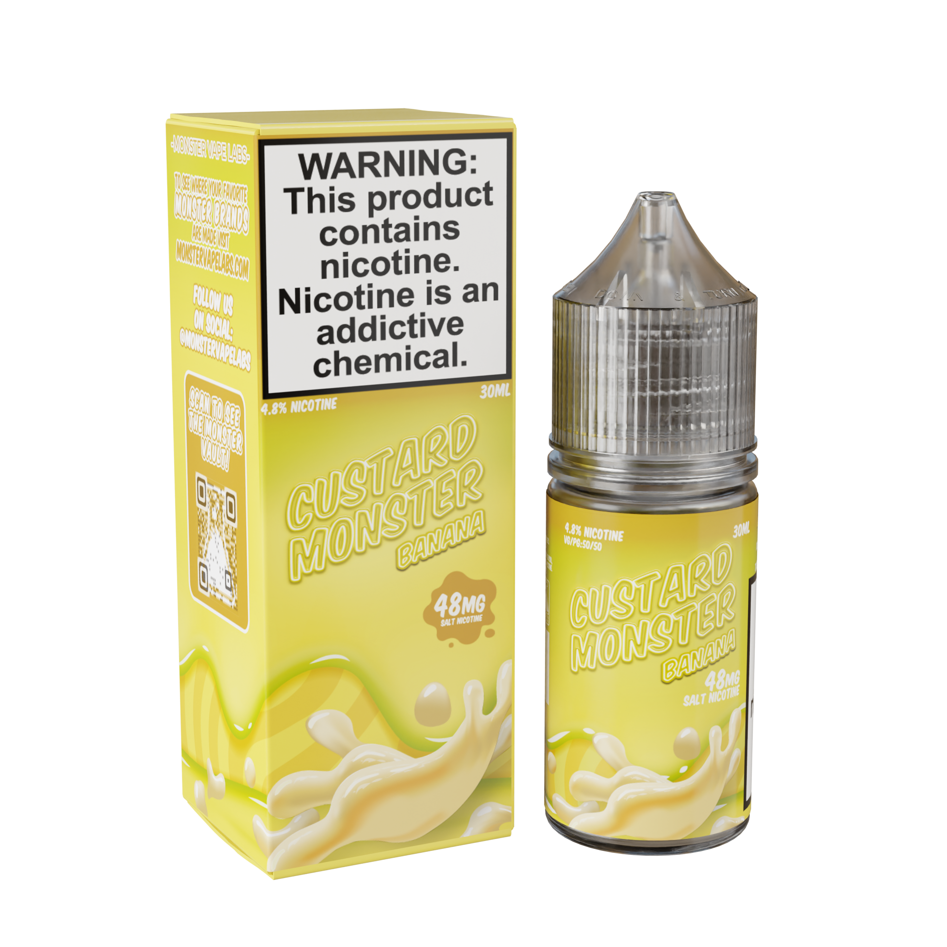 Best Deal Custard Monster Salt 30 ML Vape Juice Best Flavor Banana