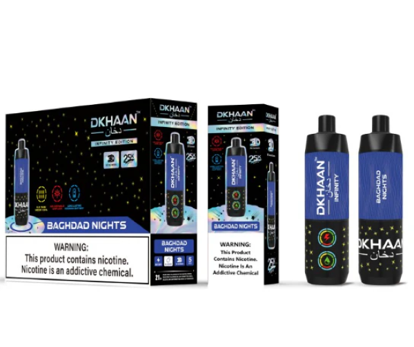 Dkhaan Infinity Edition 25,000 Puffs Disposable 5 Pack