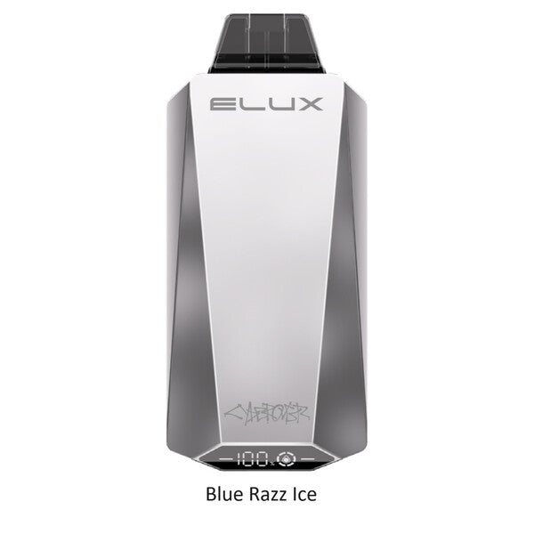 Best Deal Elux Cyberover 18,000 Puffs Disposable Vape 18mL Blue Razz Ice