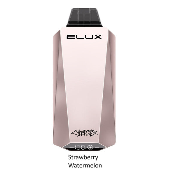 Best Deal Elux Cyberover 18,000 Puffs Disposable Vape 18mL Strawberry Watermelon