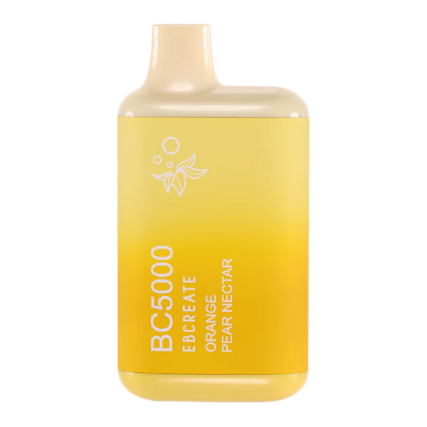 EB Designs BC5000 Disposable Vape 13mL Best Flavor Orange Pear Nectar