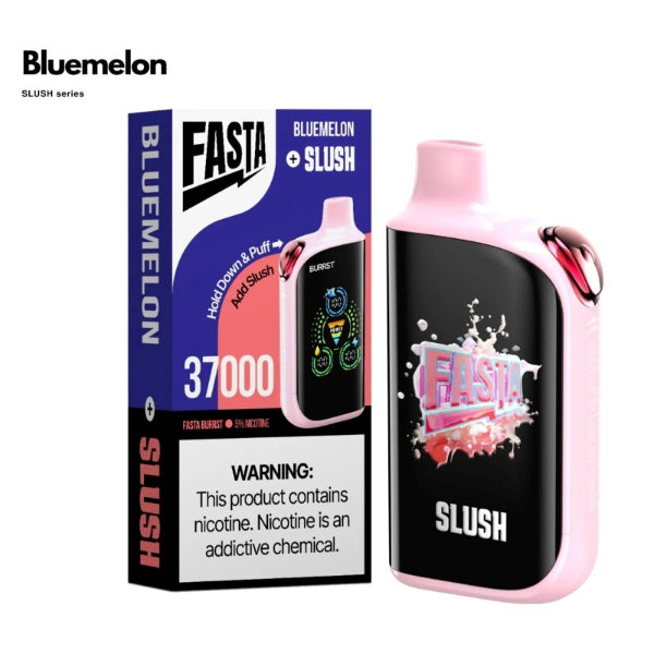 Fasta Burrst V2 37,000 Puffs Disposable Vape Bluemelon + Slush