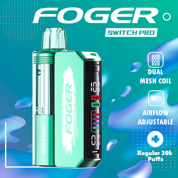 Foger Switch Pro 30,000 Puffs Disposable