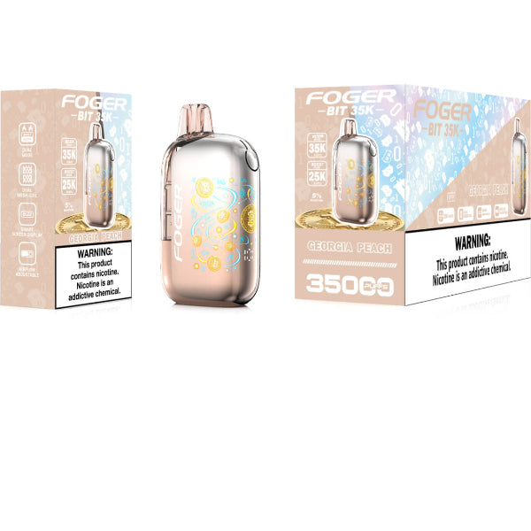 Best Deal Foger BIT 35K Puff Disposable Vape - Georgia Peach