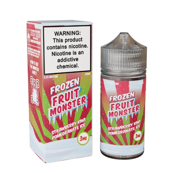Fruit Monster 100ML Vape Juice Best Flavor Strawberry kiwi pomegranate ice