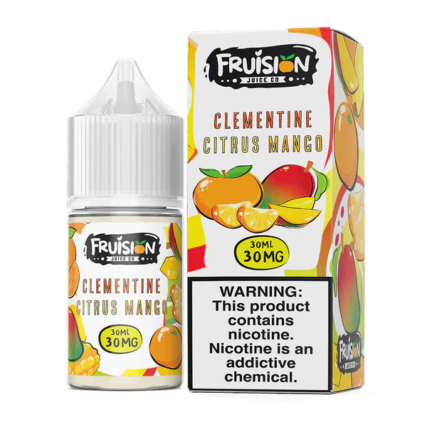 Fruision 30mL Salt Nic Clementine Citrus Mango