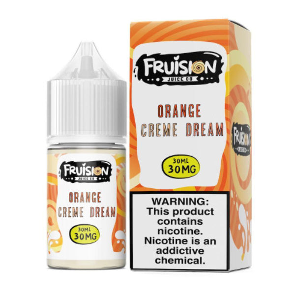 Fruision 30mL Salt Nic Orange Creme Dream