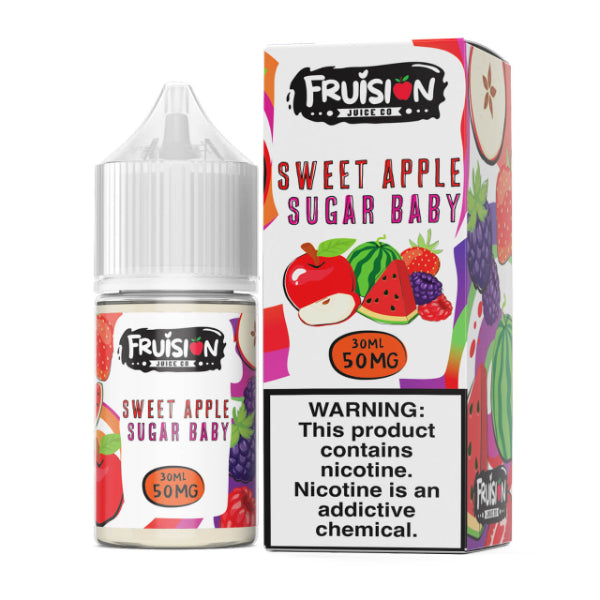 Fruision 30mL Salt Nic Sweet Apple Sugar Baby