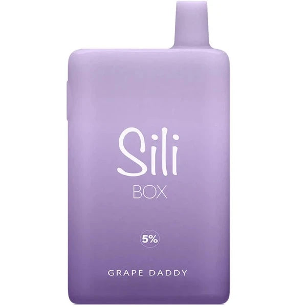 Best Deal Sili Box Turbo Hit 6000 Puffs Disposable Vape 16mL  Grape Daddy