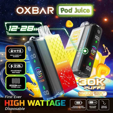 OXBAR x Pod Juice Magic Maze 2.0 30k Puffs Rechargeable Disposable 13mL 