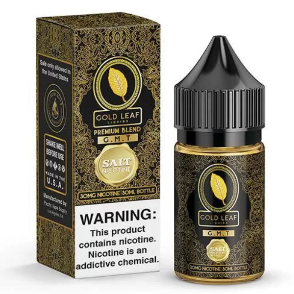 Gold Leaf 30mL Salt E-Juice GMT