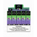 Best Deal BLVK Ello 2500 Puffs TFN Disposable Vape 7mL 10 Pack - Grape Aloe