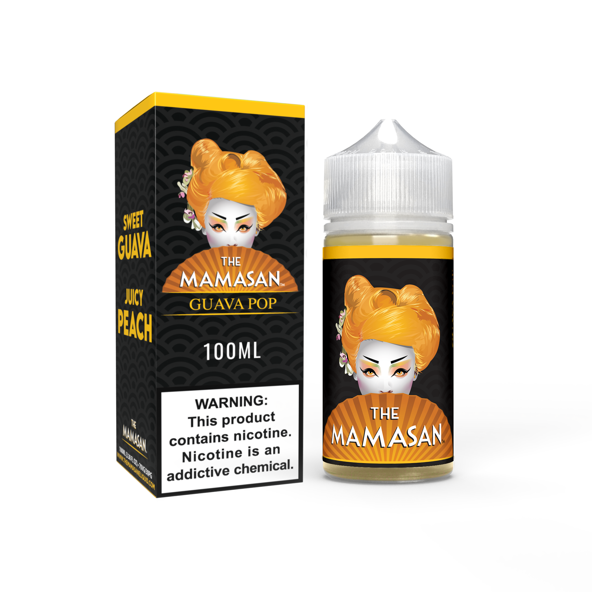 The Mamasan 100mL Vape Juice Best Flavor Guava Pop