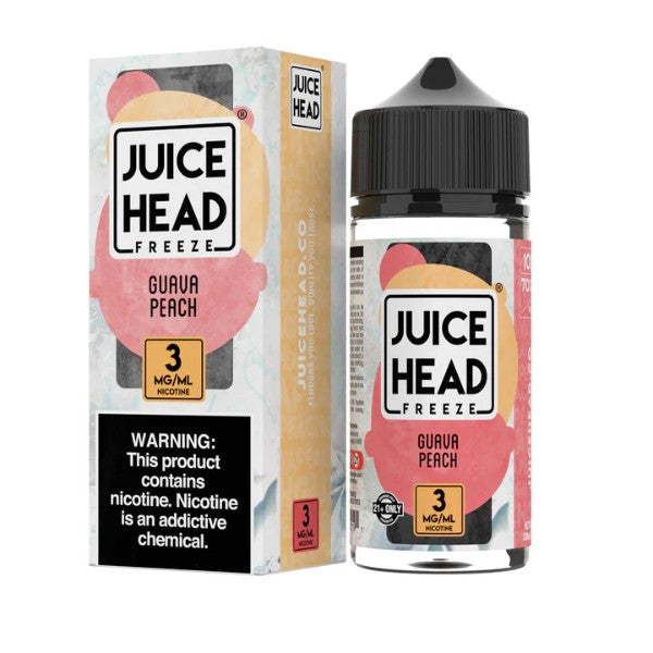 Juice Head Freeze 100mL Vape Juice Guava Peach