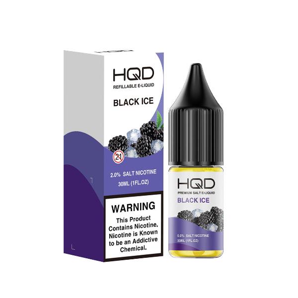 Best Deal HQD Premium Salt E-Liquid 30mL - Black Ice