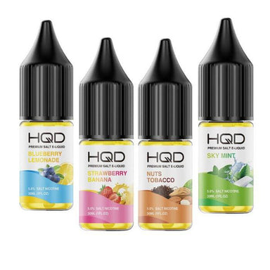 HQD Premium Salt E-Liquid 30mL Best Flavors