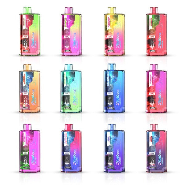 Best Deals Hotbox Luxe 12k Puffs Disposable Vape 20mL Best Flavors