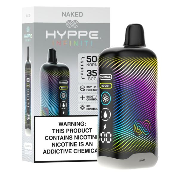 Best Deal Hyppe Infiniti 50,000 Puffs Disposable - Naked