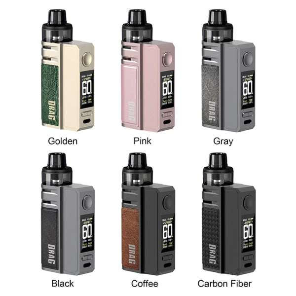 Voopoo Drag E60 Vape Kit Best Colors